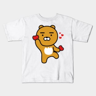 KakaoTalk Friends Hello! Ryan (카카오톡 라이언) Kids T-Shirt